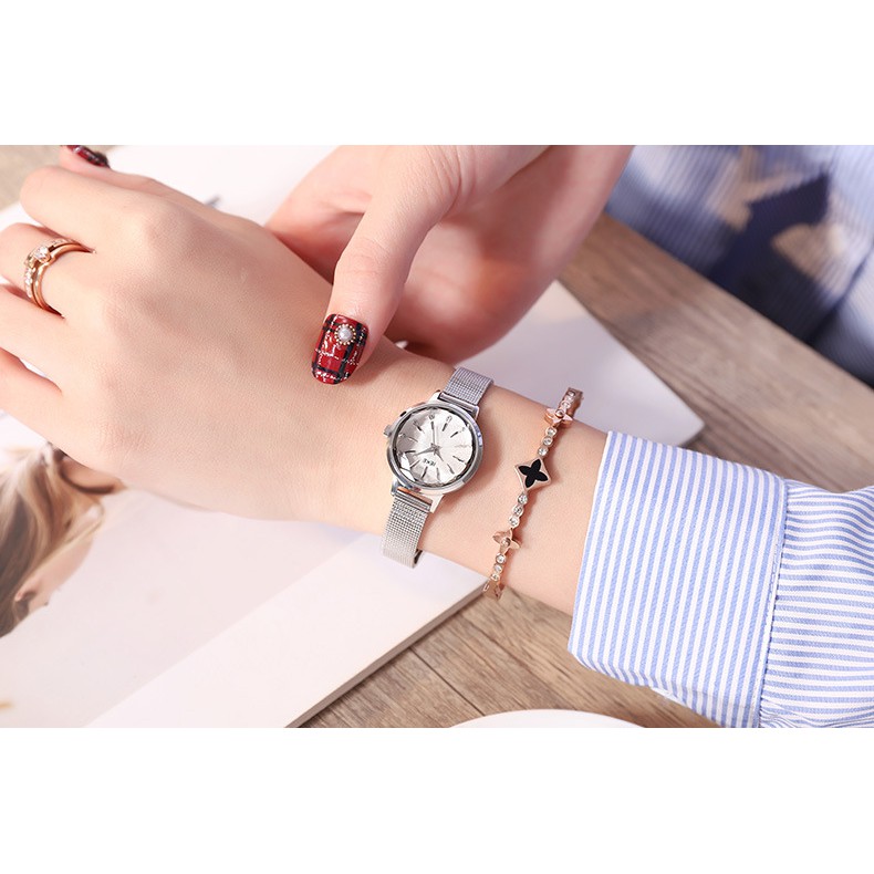 [Chính Hãng] Đồng Hồ Nữ IEKE Dây Titanium Cao Cấp - size 26mm nhỏ xinh | BigBuy360 - bigbuy360.vn