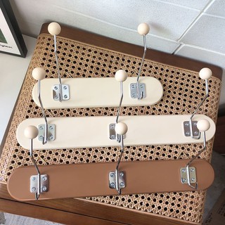 Móc treo quần áo bằng gỗ bạch dương phong cách vintage kiểu Pháp Decor Home