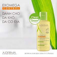 Sữa Tắm A-DERMA EXOMEGA CONTROL EMOLLIENT SHOWER OIL Cho Da Khô 200ML