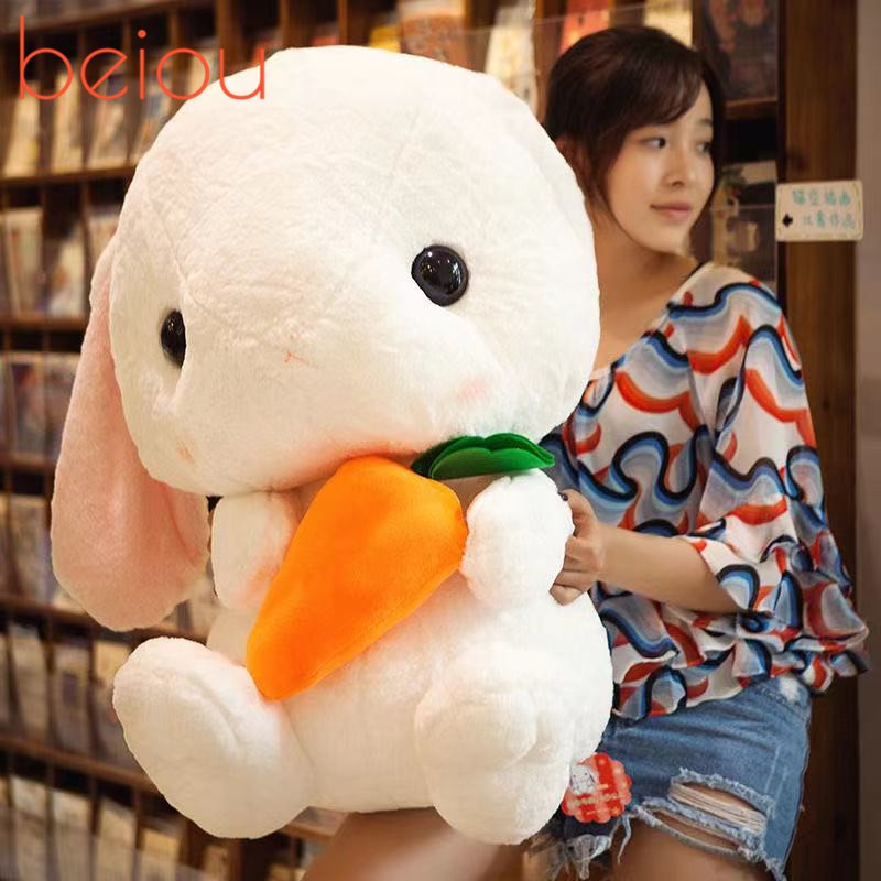 Ready Stock 43 cm Japan Loppy Lop-ear Rabbit Big Rabbit Little White Rabbit Cloth Rabbit Doll Rabbit Doll Rabbit Plush Toy Pillow Birthday Gifts Bunny Stuffed Toys CRD