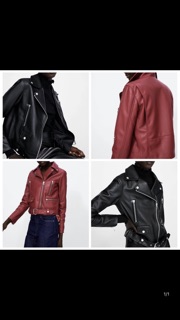 Áo da zara xuất xịn