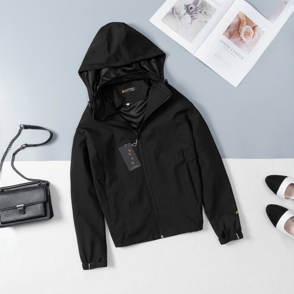 Áo khoác gió nữ MIA 1992 - Áo khoác gió VNXK 2 lớp lót chất gió tráng bạc, chống nước,chống gió, ngăn tia UV