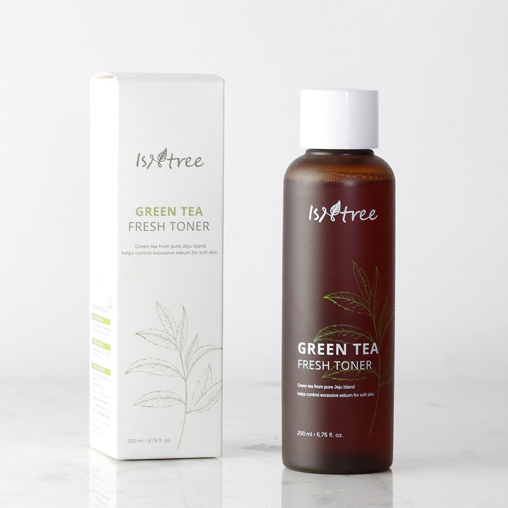 Nước Hoa Hồng thanh lọc da, chống lão hóa từ Trà Xanh Isntree Green Tea Fresh Toner 200ml | BigBuy360 - bigbuy360.vn