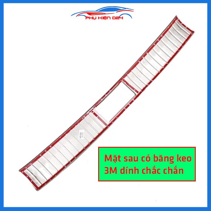 Ốp chống trầy cốp Kona 2018-2019-2020-20221-2022 inox sáng bóng bảo vệ xe chống va đập