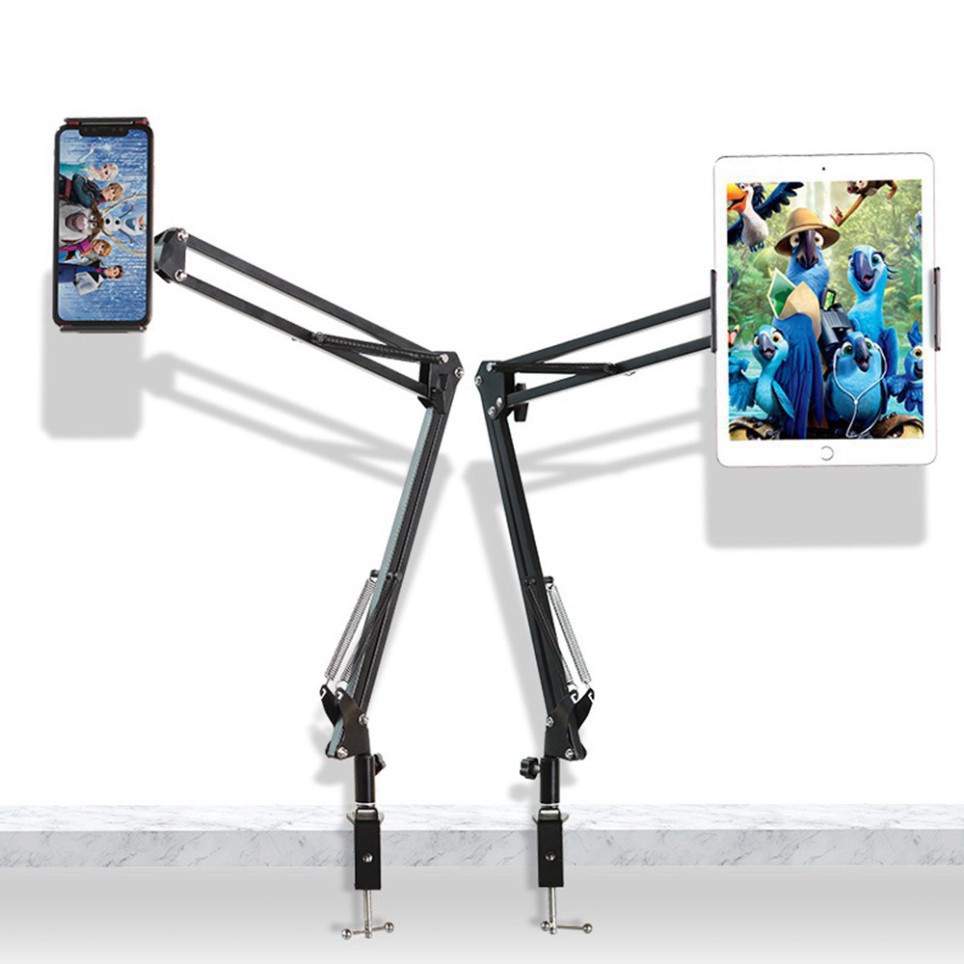 Kẹp ipad đa năng, Giá đỡ máy tính bảng điện thoại siêu chắc phù hợp nhiều mục đích.