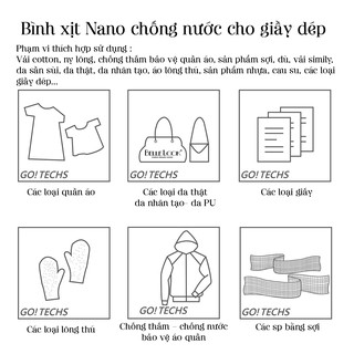 Bình xịt chống thấm Go Tech Xanh - 280ml