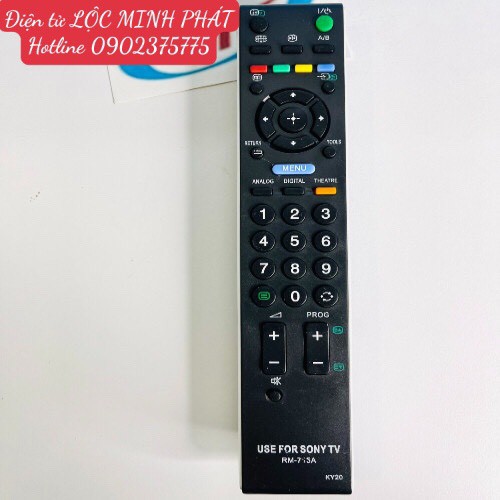 Remote Tivi Sony 715A hàng tốt