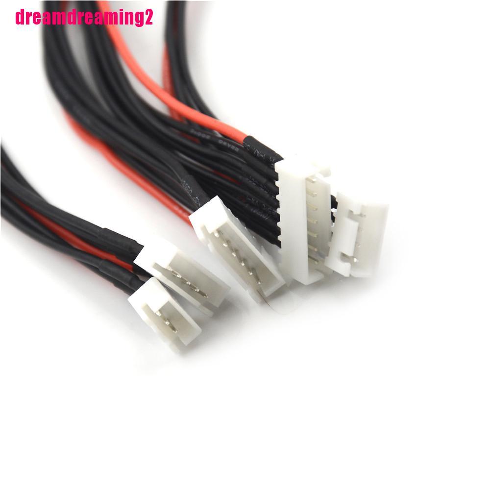 2S 3S 4S 5S 6S 1P RC lipo battery balance charger plug Cable 22 AWG Silicon Wire