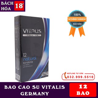 Bao Cao Su Vitalis Natural siêu gai liti, siêu lâu.