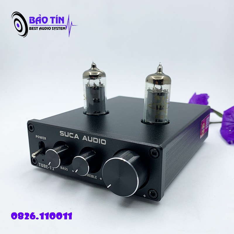 Pre Đèn Suca Tube T1 Khuếch Đại Âm Thanh Cải tiện Âm sắc Cho Bộ Giàn