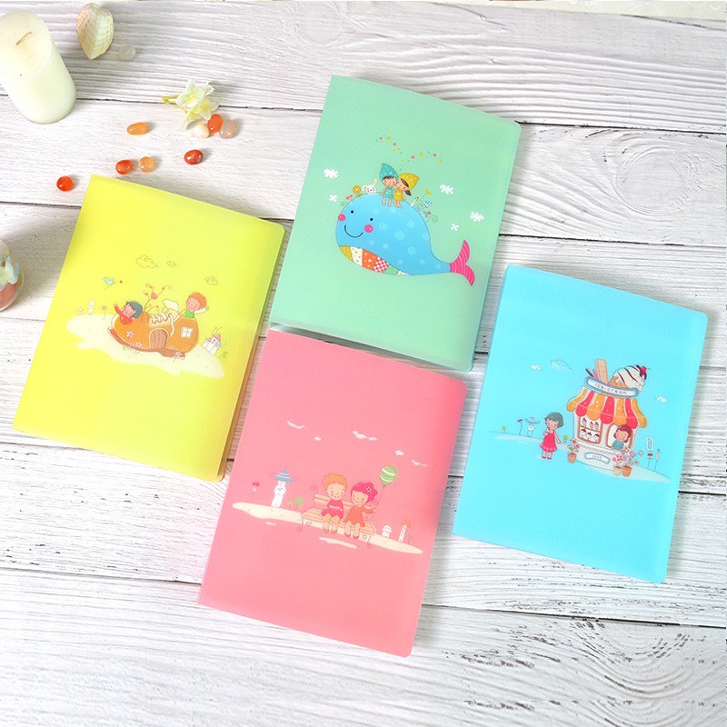 Album ảnh 9x12, 10x15, 13x18 bìa nhựa đựng được 52 tấm