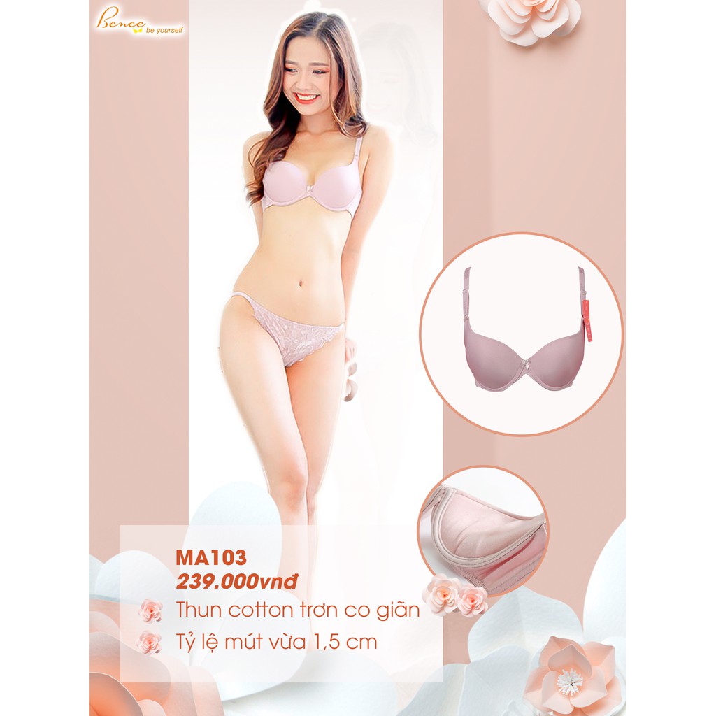 Bộ đồ lót thời trang hồng môn Benee BD- 103