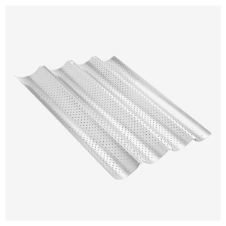 Khay Nướng Bánh Mỳ Paguette 4 Rãnh Loại Thép Không Rỉ