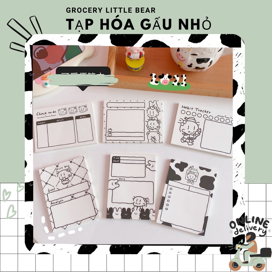 Note bò sữa xinh xắn đáng yêu cưng xỉu - gaunho