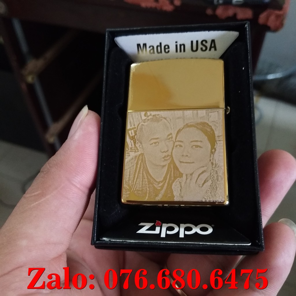 Zippo Khắc Phật
