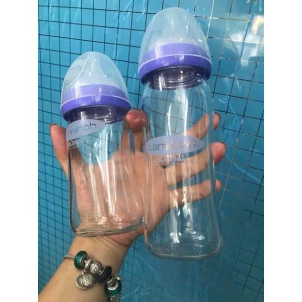 Bình ti lansinoh dung tích 160ml/240ml