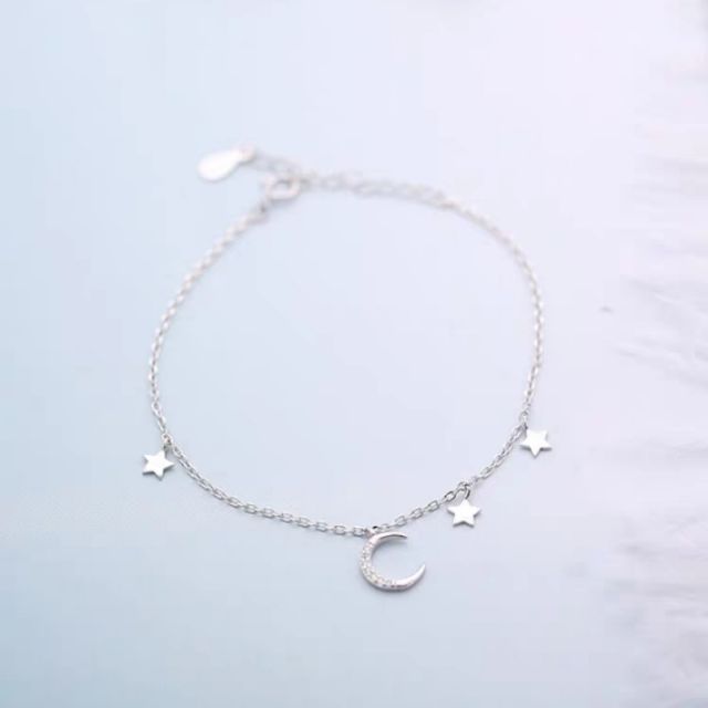 Lắc tay bạc 925 trăng sao LT03