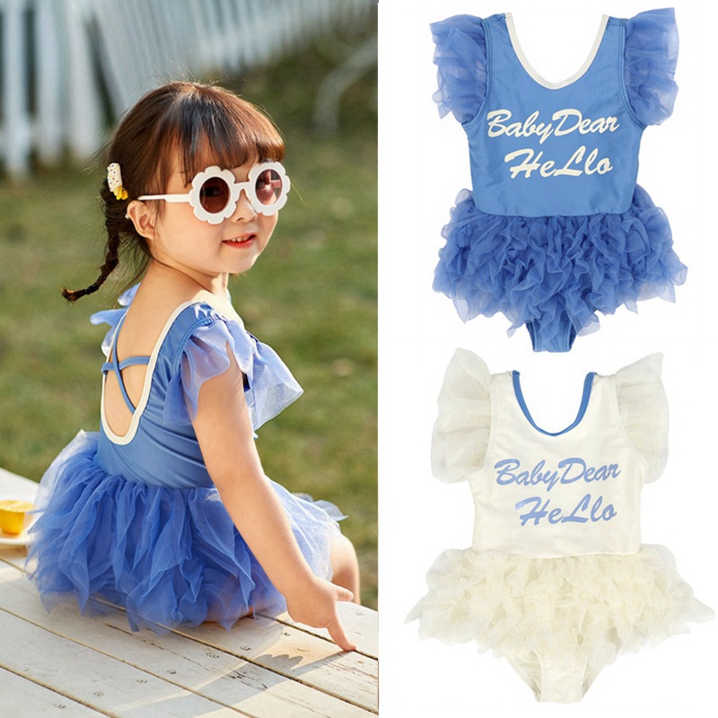 Đồ Bơi Một Mảnh Cho Bé Gái 1-9 Tuổi