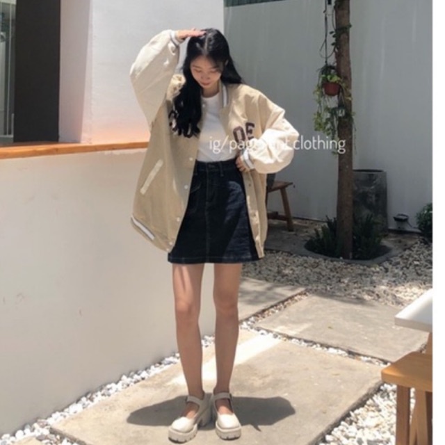 Áo boomber tăm chữ choose