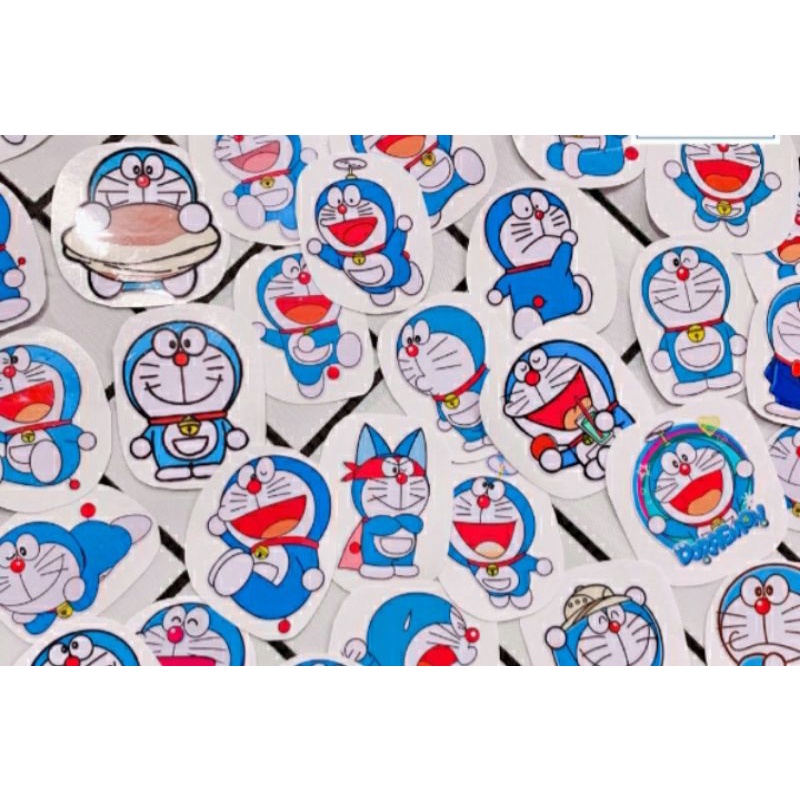 50 Tem Dán Sticker Hình Doraemon Doraemon