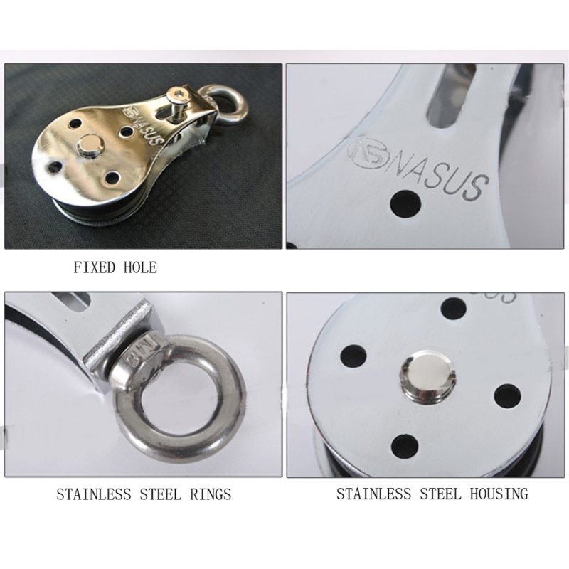 Bánh Xe Ròng Rọc Hỗ Trợ Luyện Tập Thể Hình