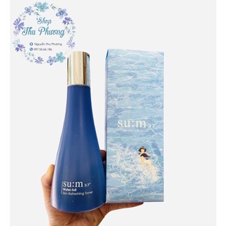 Nước hoa hồng sum xanh cấp nước kiềm dầu - Sum37 Water Full Fresh Toner 170ml + 350ml ( tách set )