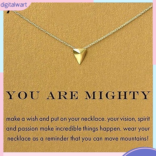 Dây chuyền hợp kim kèm thẻ trang trí thời trang nữ dễ thương xinh xắn