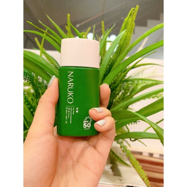 Kem Chống Nắng,Kem Chống Nắng Dành Cho Da Mụn Naruko Tea Tree Anti-Acne Sunscreen SPF50 30 ml