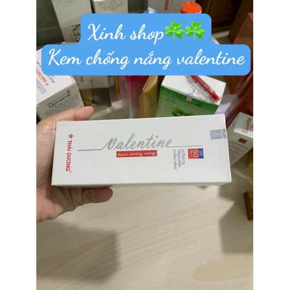 Kem chống nắng valentine 30gr