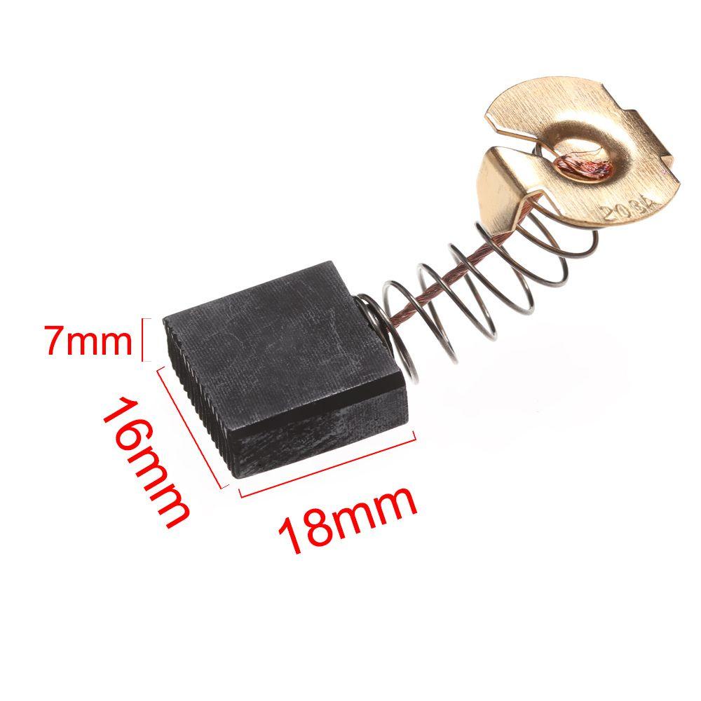 Set 10 / 20 / 50 Chổi Than 7x18x16mm Cho Máy Khoan Cầm Tay