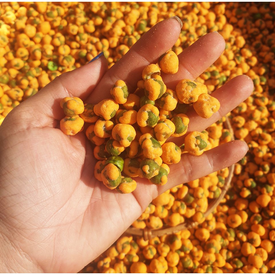 ĐẬU HÀ LAN SẤY PHÔ MAI_THƠM, NGON_ĐẬM VỊ 500G/1KG