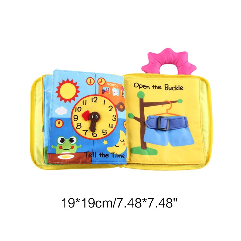 Sách Lục Lạc Hoạt Hình Giáo Dục Cho Bé 3M +