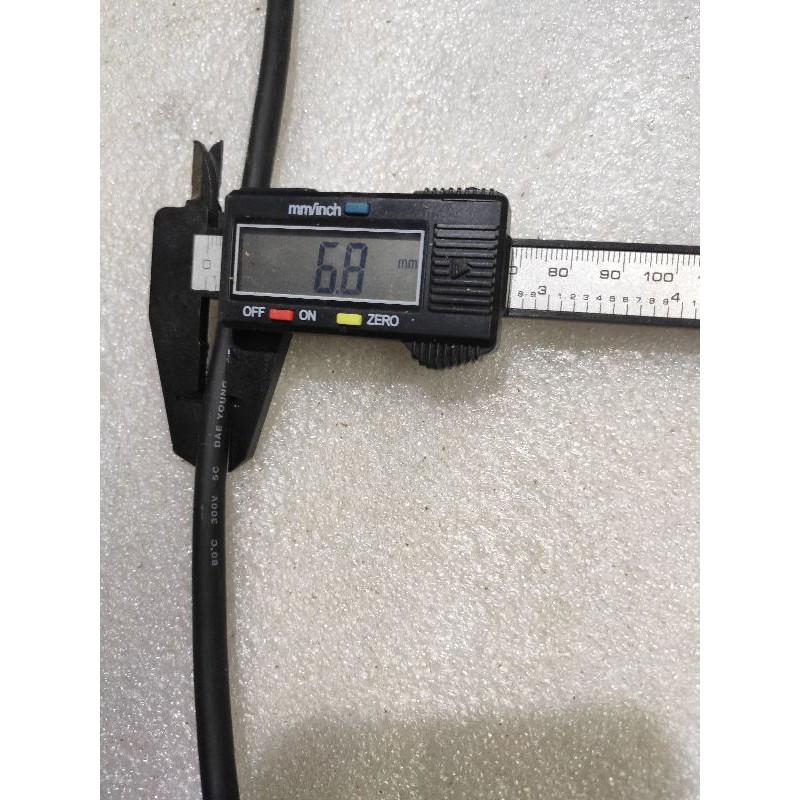 Dây cáp điện Hàn Quốc 5 lõi nhân 0,7mm đồng mạ