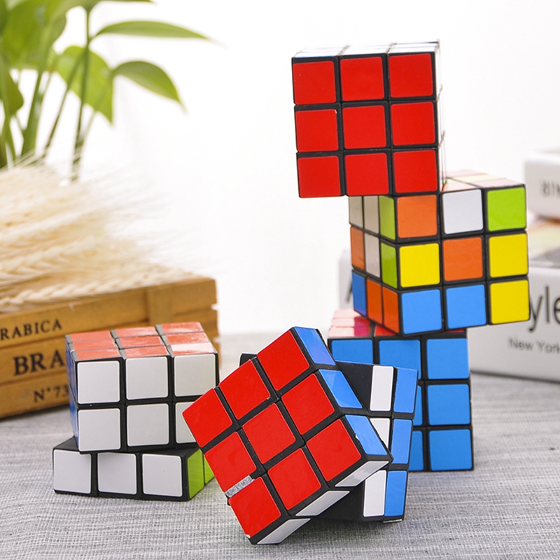 Rubik's Cube 3x3 Kids Magic Cube Kids Smooth Puzzle Early Learning Toy