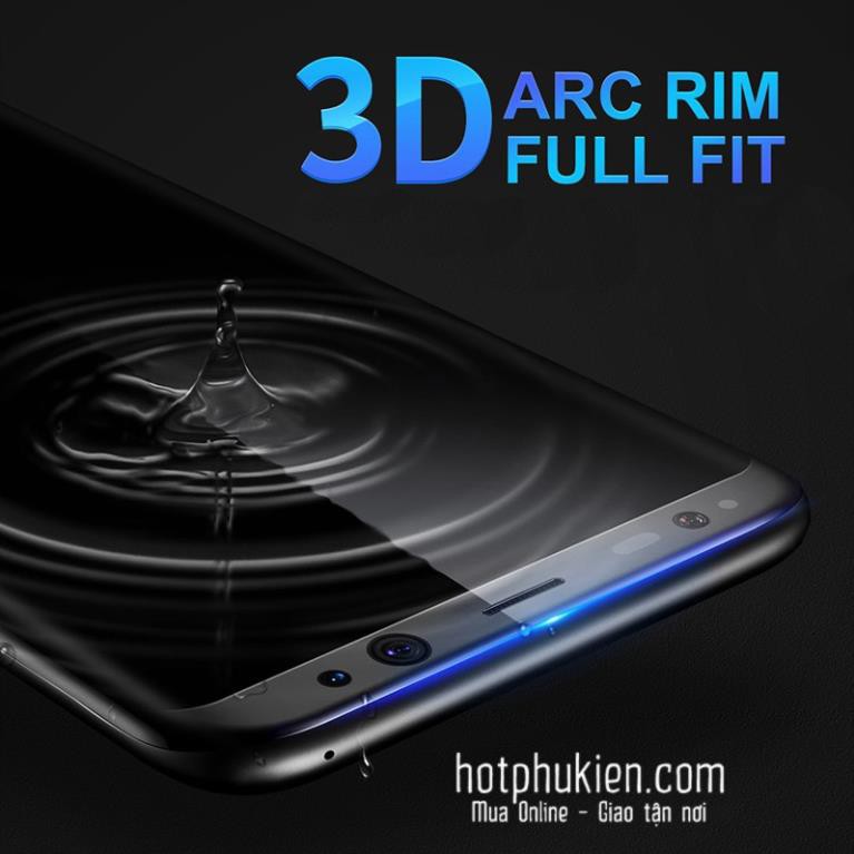 [BH 1 ĐỔI 1] Dán Cường lực 3D full màn hình Samsung Galaxy S8 chính hãng Baseus - Sản phẩm chính hãng