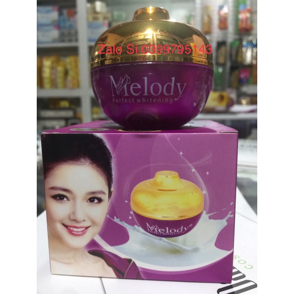 Kem Melody Trắng Da Cải Thiện Lão Hoá 25g