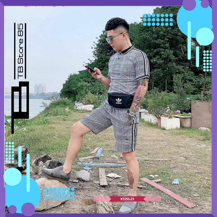 Bồ Hè Nam Hottrend 2021 ⚡️DOTH5KT⚡️ Cổ Bẻ Tay Ngắn Form Ôm - TB Store 85 | BigBuy360 - bigbuy360.vn