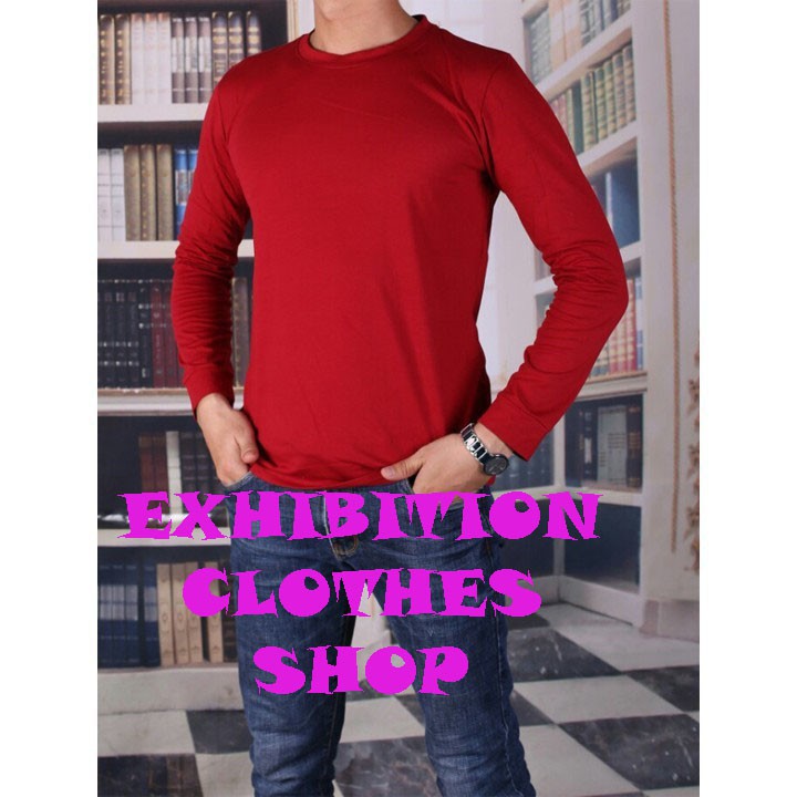 ÁO PHÔNG DÀI TAY NAM CHẤT THUN MÁT MÀU TRẮNG | BigBuy360 - bigbuy360.vn