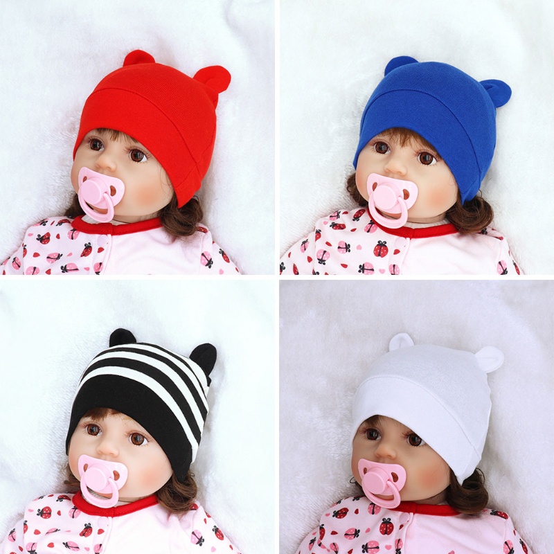 Mũ Turban Thiết Kế Tai Gấu Dễ Thương Thời Trang Xuân Hè Cho Bé