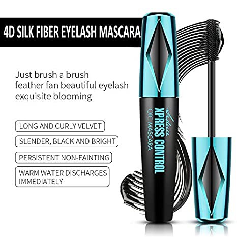 (Hàng Mới Về) Mascara Sợi Tơ 4d Uốn Cong Làm Dày Lông Mi Tự Nhiên Kháng Nước Không Nhòe | BigBuy360 - bigbuy360.vn