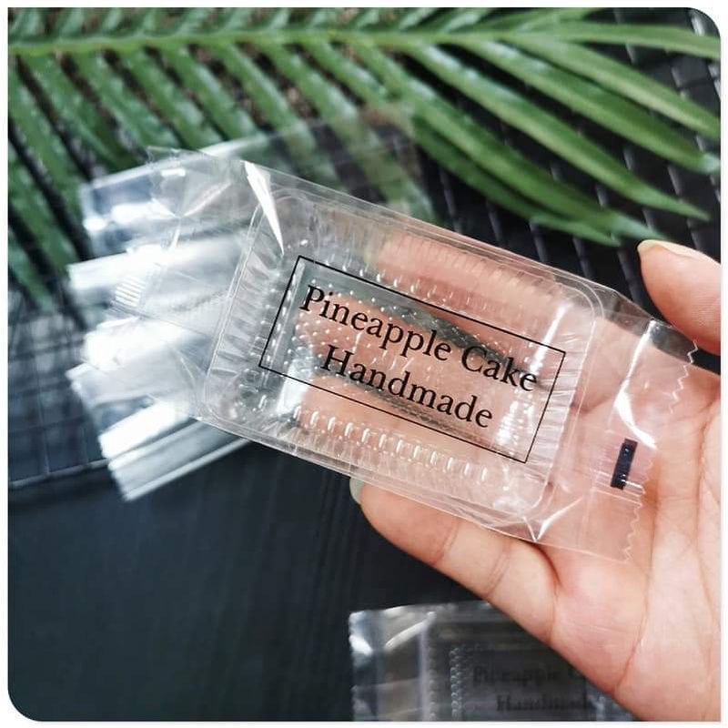 Set 50 Túi Bánh Dứa 2021 (13.5cm, ngang 4.8cm, mở hông 2.5cm) loại hàn PE