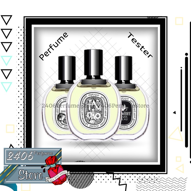 💕PERFUME💕 ✧𝐃𝐢𝐩𝐭𝐲𝐪𝐮𝐞✧ Mẫu thử nước hoa authentic dòng logo trắng  5ml/10ml/20ml