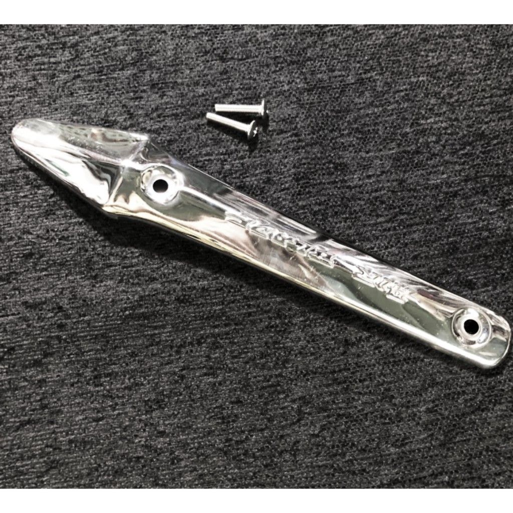 ỐP MŨI TÊN CHE PÔ AIR BLADE 2008-2010 INOX - CÓ KÈM ỐC