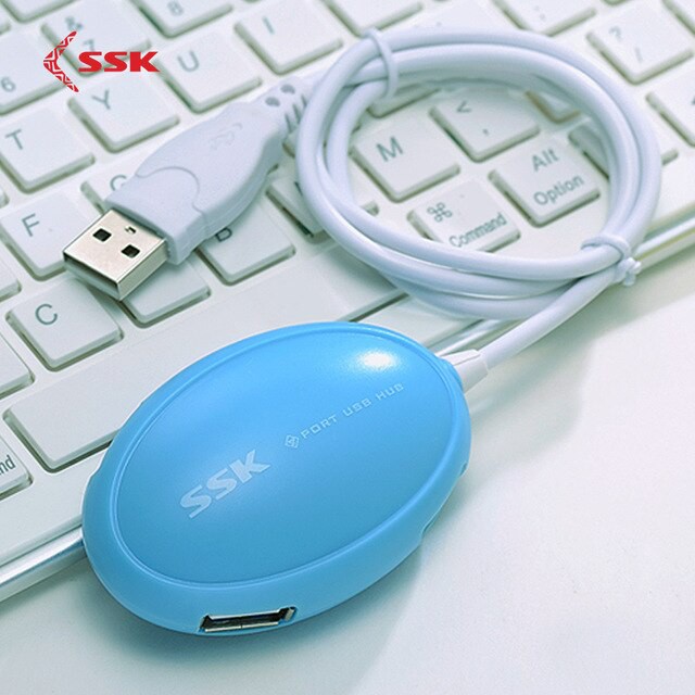 HUB USB 4 CỔNG SSK SHU 017-Bộ mở rộng thêm 4 cổng USB