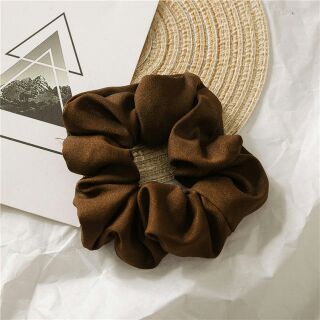 Dây cột tóc co giãn scrunchies vải chiffon cá tính