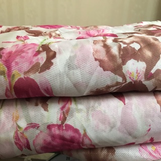 Set vai voan kính và lụa