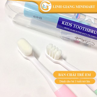 Bàn chải đánh răng trẻ em lông mềm Bee w33a Nano kids
