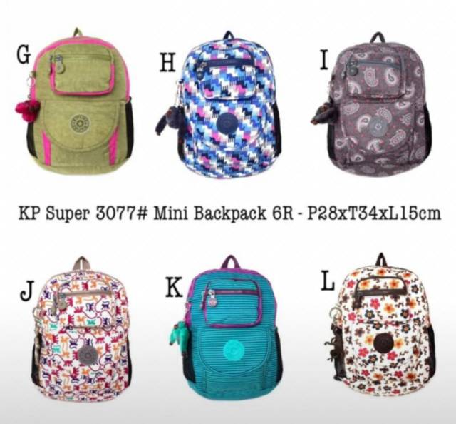 Kipling Balo Mini Siêu Đáng Yêu Cho Bé 6r