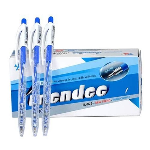 1 hộp bút bi TL 079 Xanh