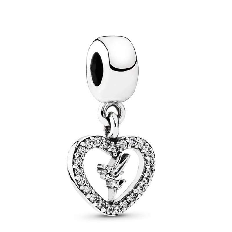 Hạt Mạ Bạc Hình Công Chúa Hoạt Hình Dùng Làm Trang Sức Thủ Công Cho Nữ Diy